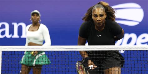 Serena And Venus Williams Lose In First Round Of Doubles At Us Open