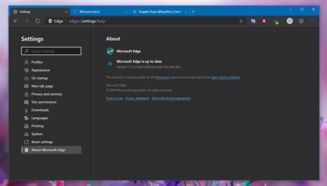 Microsoft Releases Microsoft Edge Update With Dark Mode On Windows 7