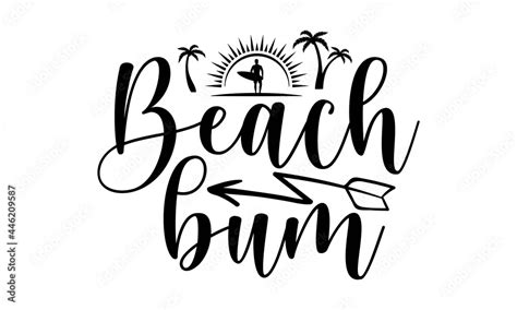 Beach Bum SVG Beach SVG Pack Beach Bundle Beach Vector Beach Tee