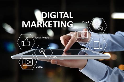 Digital Marketing Technology Concept Internet Online Search