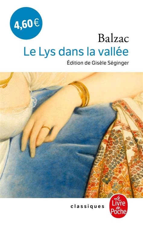 Le Lys Dans La Vall E Honor De Balzac Livre De Poche