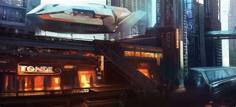 Citadel Main Street By ~epson361 On Deviantart Sci Fi City Sci Fi