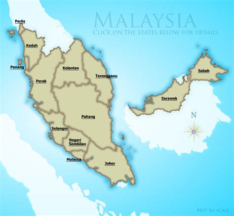 Malaysia Map World Map Of Malaysia Malaysia Peta Asia