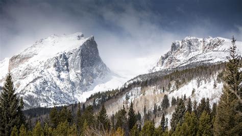 47 Snow Covered Mountains Wallpaper Wallpapersafari