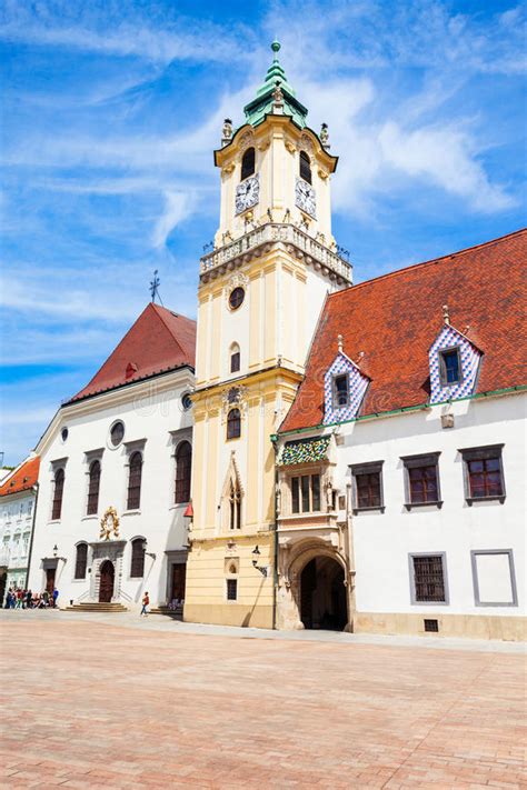 Bratislava Old Town Hall Stock Image Image Of Bratislava 99147825