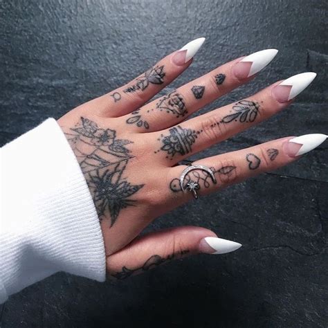 pin by mariirondn on n a i l s tribal hand tattoos hand tattoos for women hand and finger