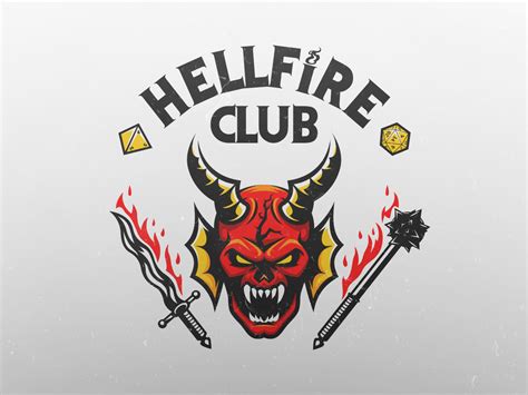 Hellfire Club Stranger Things By Primata Designs On Dribbble