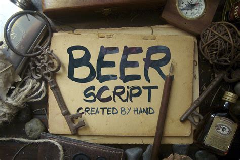 Beer Font Font By Smartdesigns · Creative Fabrica