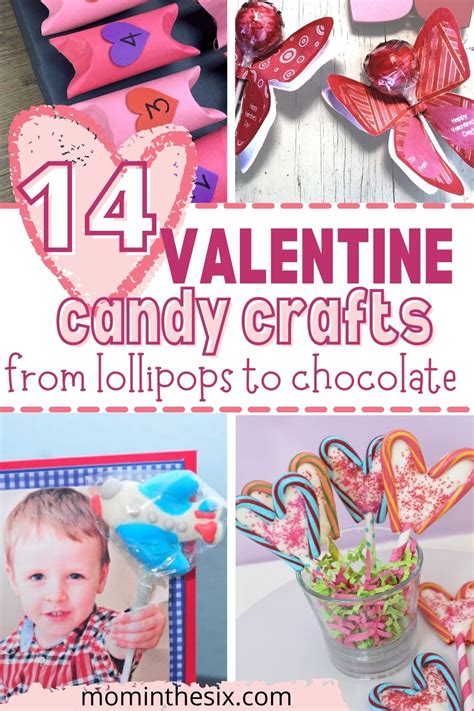 14 Valentines Day Candy Crafts In 2021 Candy Crafts Valentines