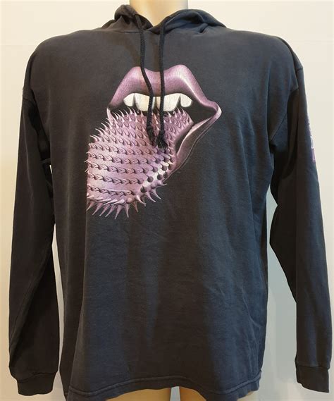 Rolling Stones Voodoo Lounge Spikey Tongue Tour Hoodie Etsy Canada