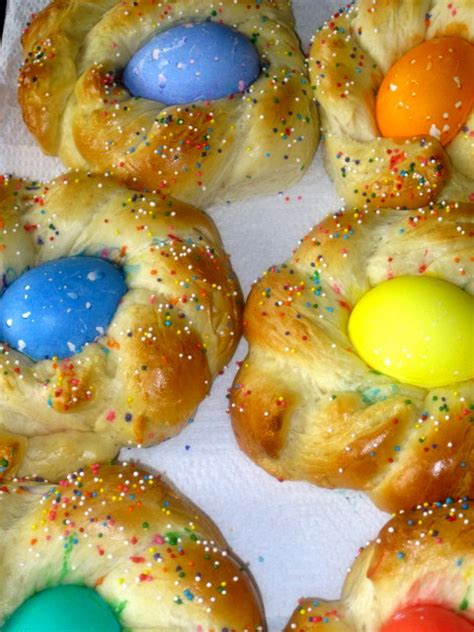 The Cultural Dish Buona Pasqua Happy Easter With Italian Easter Egg Bread