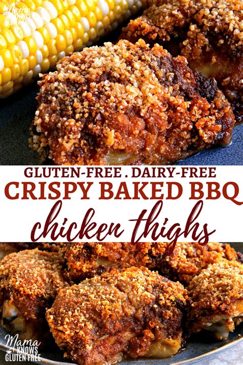 This gluten free chicken strips recipe is made with just 3 simple ingredients! Crispy Baked BBQ Chicken Thighs is a meal that is in the ...