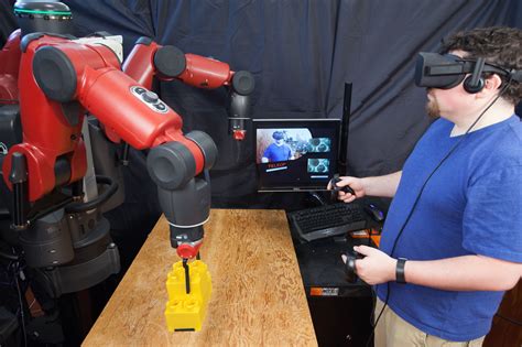 Teleoperating Robots With Virtual Reality Mit News Massachusetts Institute Of Technology
