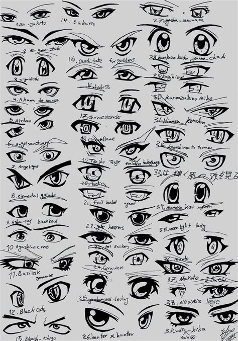 My Box Collection How To Draw Anime Eyes Anime Eyes Manga Eyes