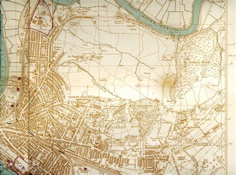 German Wartime Town Plan Of Newport Monmouthshire Mon Gwent Stadtplan