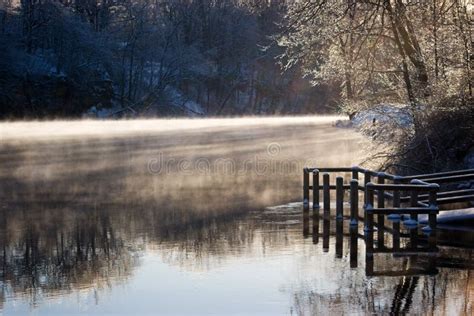 Fog On A River Stock Image Image Of Foggy Daybreak Water 2710129