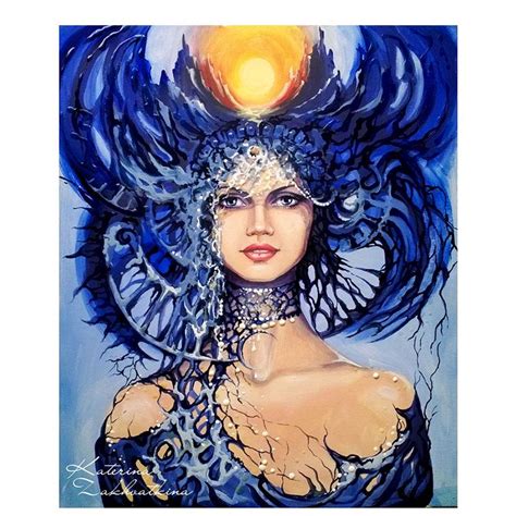 Buy 5d Diy Diamond Painting Cross Stitch Sun Goddess All Diamond