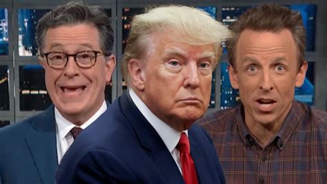 Late Night Show Hosts Are All Jokes After Donald Trump Indictment