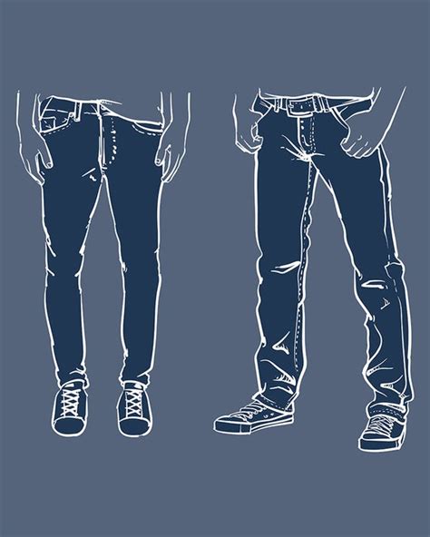 201 Jeans Vector Images At