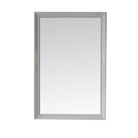 Martha Stewart Living Parrish 24 In X 36 In Framed Wall Mirror In