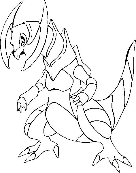 Pokemon Axew Coloring Pages Sketch Coloring Page
