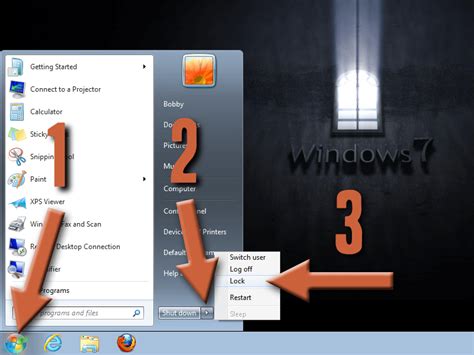 How To Password Lock Your Screen Instructions For Windows Xp Vista Win 7 And 8 Tiptopsecurity