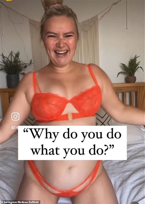 Melissa Suffield Proudly Flaunts Her Figure In Lingerie As She Shares Body Positive Post