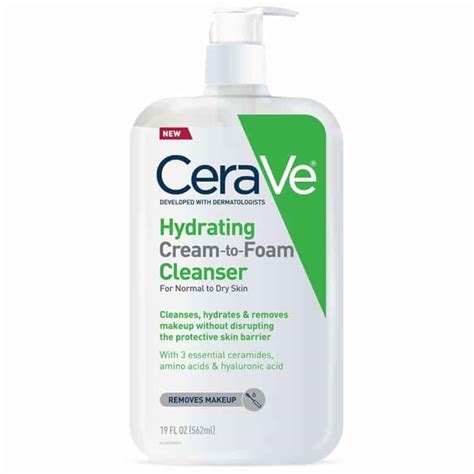 Cerave Hydrating Cream To Foam Cleanser 19 Ounce Merryderma Pakistan