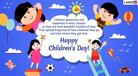 Happy Childrens Day 2019 Wishes And Messages Greetings Quotes