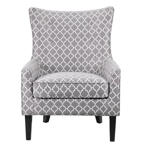 Madison Park Madison Park Carissa Shelter Wing Slipper Chair Fabric