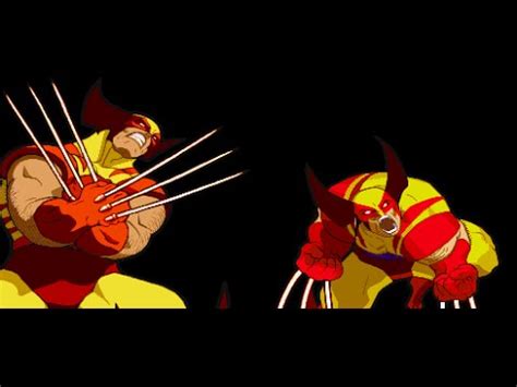 Marvel Super Heroes Vs Street Fighter Theme Of Wolverine Sega