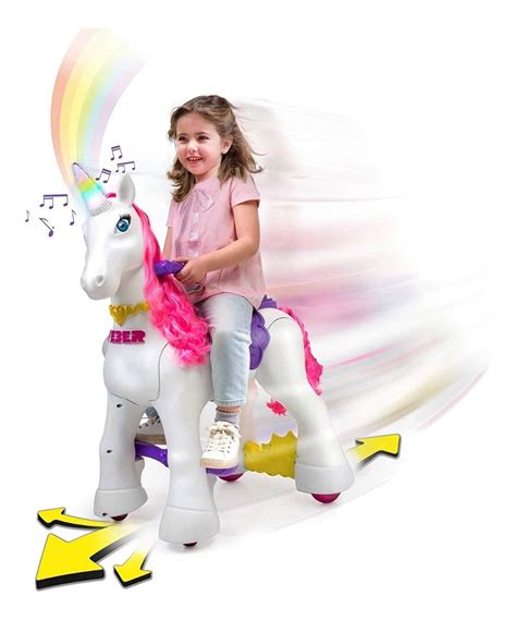 Unicornio Montable Feber My Lovely Ride On Unicorn Niñas Envío Gratis