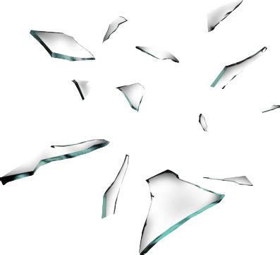 Broken Glass Chunks transparent PNG - StickPNG in 2020 | Broken glass art, Broken glass ...