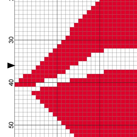 1 x pattern in color blocks 1 x pattern in color symbols. Charts Club Members Only: Lovely Lips Cross Stitch Pattern ...