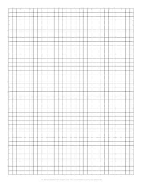 4 Free Printable 1 Cm Centimeter Graph Paper 1 Cm 1 Centimeter Grid