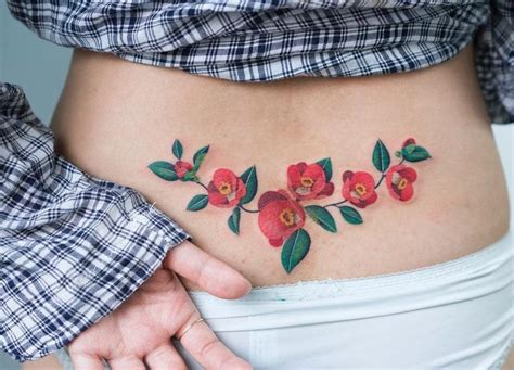 Tramp Stamp Tattoos Designs And Meanings Floral Back Tattoos Lower Back Tattoos Back