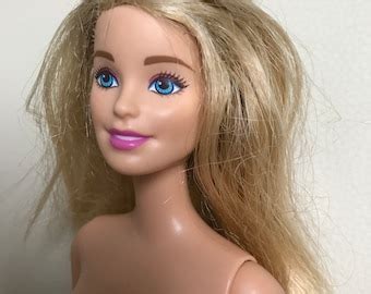 Dolls Nude Vintage Barbie S Mattel Doll Doll Making Long Blonde Hair Movable Limbs Toy