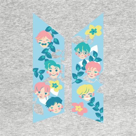 This super cute pack has everything you need to make your home screen aesthetic. BTS FLOWERS AESTHETIC CUTE LOGO - Bts Logo - Tank Top ...