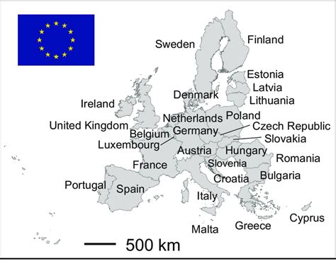 The European Union And The 28 Member States Download Scientific Diagram