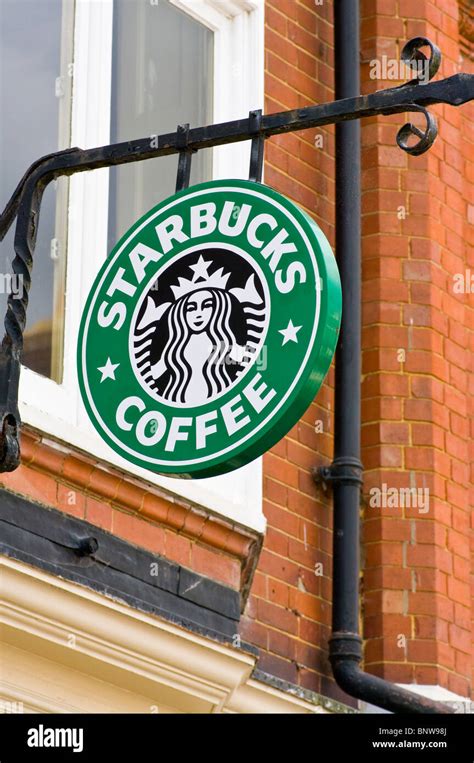 Starbucks Coffee Shop Sign Hi Res Stock Photography And Images Alamy