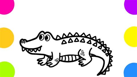 Como Desenhar Um Crocodilo Fácil Passo A Passo Youtube