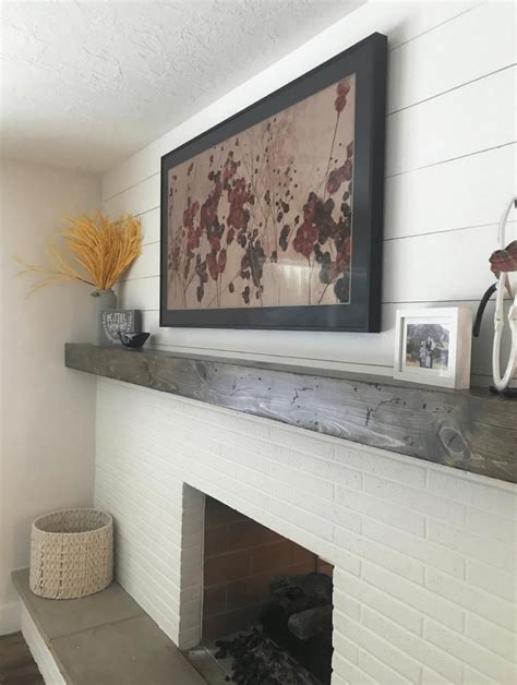 how to install tv over fireplace in brick fireplace guide by linda