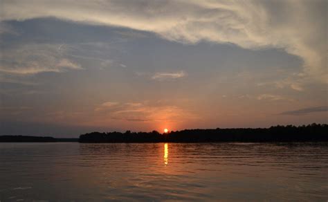 Lake Oconee In Ga Sunset ©gspayne2015 Por Do Sol Ponho