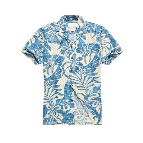 Made In Hawaii Mens Hawaiian Shirt Aloha Shirt In Vintage Floral And