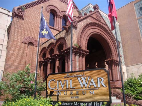 Confederate Memorial Hall Museum Of New Orleans Louisiana Hamilton