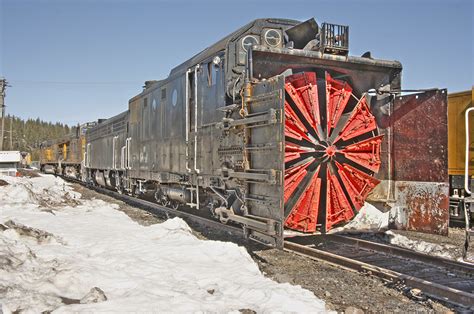Rotary Snowplow In Truckee Ca Hdr Union Pacific Rotar Flickr