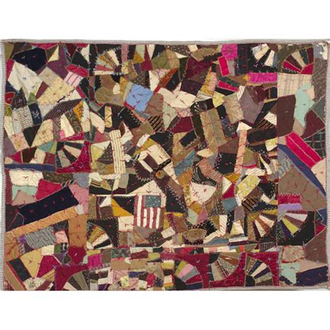 African American Crazy Quilt Cowans Auction House The Midwests