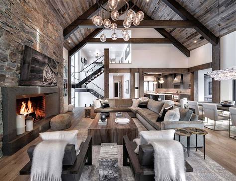 30 Contemporary Rustic Interior Design Decoomo