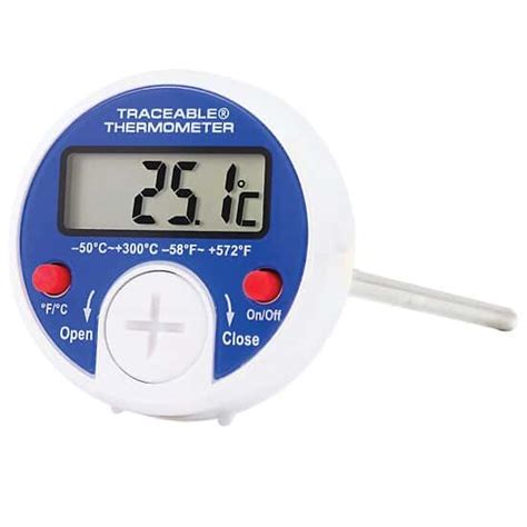 Traceable Digital Pocket Thermometer With Calibration ±1°c Accuracy