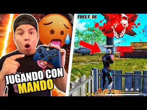JUGADO FREE FIRE CON MANDO DE XBOX POR PRIMERA VES Unboxing YouTube